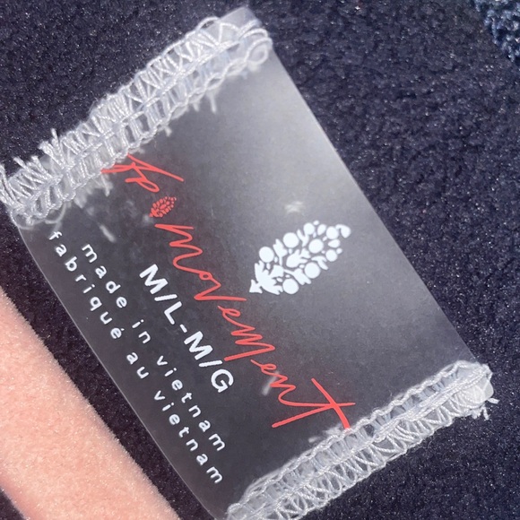 Free People Movement Salt Air Cocoon Hoodie Heather Grey Combo M/L NWT - Picture 7 of 10